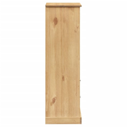 Szafka na książki VIGO, 60x35x114,5 cm, lite drewno sosnowe