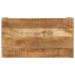 Stolik kawowy, 100x55x40 cm, lite drewno mango