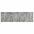 Dywanik kuchenny, wzór betonu, 60x180 cm, aksamitny