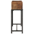 Stolik konsolowy, 110x30x80 cm, lite drewno z odzysku