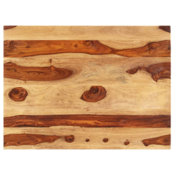 Blat stołu, lite drewno sheesham, 15-16 mm, 60x80 cm