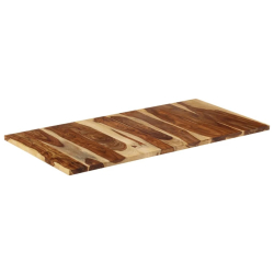 Blat do stołu, 120x60x(2,5-2,7) cm, drewno sheesham