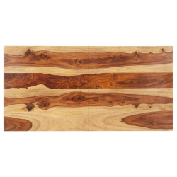 Blat stołu, lite drewno sheesham, 15-16 mm, 60x140 cm