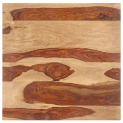 Blat stołu, lite drewno sheesham, 15-16 mm, 70x70 cm