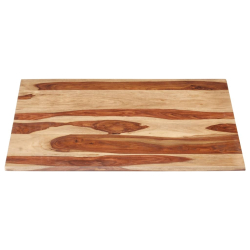 Blat stołu, lite drewno sheesham, 15-16 mm, 80x80 cm