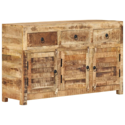 Szafka, 110x30x65 cm, lite drewno mango