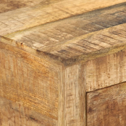 Szafka, 110x30x65 cm, lite drewno mango