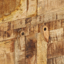 Szafka, 110x30x65 cm, lite drewno mango