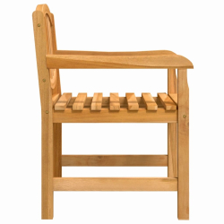 Krzesła ogrodowe, 2 szt., 58x59x88 cm, lite drewno tekowe