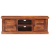Szafka pod TV z drzwiczkami, 112x30x40 cm, lite drewno akacjowe