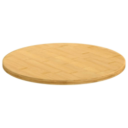 Blat do stołu, Ø40x1,5 cm, bambusowy