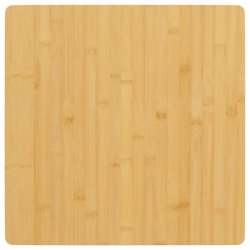 Blat do stołu, 40x40x4 cm, bambusowy