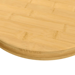 Blat do stołu, Ø30x4 cm, bambusowy