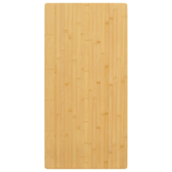 Blat do stołu, 50x100x1,5 cm, bambusowy