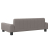 Sofa dla dzieci, kolor taupe, 90x53x30 cm, obita tkaniną