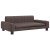 Sofa dla dzieci, brązowa, 90x53x30 cm, sztuczna skóra