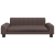 Sofa dla dzieci, brązowa, 90x53x30 cm, sztuczna skóra