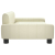 Sofa dla dzieci, kremowa, 90x53x30 cm, sztuczna skóra