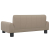Sofa dla dzieci, cappuccino, 70x45x30 cm, sztuczna skóra