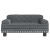 Sofa dla dzieci, ciemnoszara, 70x45x30 cm, aksamit