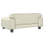 Sofa dla dzieci, kremowa, 70x45x30 cm, sztuczna skóra