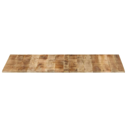 Blat do stołu, 120x60x(1,5-1,6) cm, surowe drewno mango