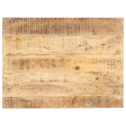 Blat stołu, lite drewno mango, 15-16 mm, 70x60 cm