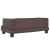 Sofa dla dzieci, brązowa, 80x45x30 cm, sztuczna skóra