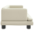 Sofa dla dzieci, kremowa, 80x45x30 cm, sztuczna skóra