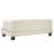 Sofa dla dzieci, kremowa, 80x45x30 cm, sztuczna skóra