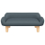 Sofa dla dzieci, ciemnoszara, 70x40x24 cm, obita tkaniną