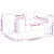 Sofa dla dzieci, kremowa, 50x40x26,5 cm, aksamitna
