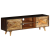 Szafka pod telewizor, lite drewno mango, 140 x 30 x 45 cm