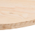 Blat stołu, 90x45x2,5 cm, lite drewno sosnowe, owalny