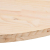 Blat stołu, 70x35x2,5 cm, lite drewno sosnowe, owalny