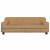 Sofa dla dzieci, brązowa, 90x53x30 cm, aksamit