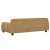 Sofa dla dzieci, brązowa, 90x53x30 cm, aksamit