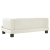 Sofa dla dzieci, kremowa, 80x45x30 cm, aksamit