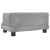 Sofa dla dzieci, jasnoszara, 60x40x30 cm, aksamit