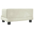 Sofa dla dzieci, kremowa, 60x40x30 cm, aksamit