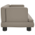 Sofa dla dzieci, cappuccino, 60x40x30 cm, sztuczna skóra