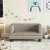 Sofa dla dzieci, cappuccino, 60x40x30 cm, sztuczna skóra