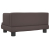 Sofa dla dzieci, brązowa, 60x40x30 cm, sztuczna skóra