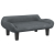 Sofa dla dzieci, ciemnoszara, 70x40x24 cm, aksamit