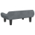 Sofa dla dzieci, ciemnoszara, 70x40x24 cm, aksamit