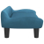 Sofa dla dzieci, niebieska, 70x40x24 cm, aksamit