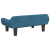 Sofa dla dzieci, niebieska, 70x40x24 cm, aksamit