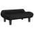 Sofa dla dzieci, czarna, 70x40x24 cm, aksamit