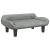 Sofa dla dzieci, jasnoszara, 70x40x24 cm, aksamit