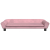 Sofa dla dzieci, różowa, 100x50x26 cm, aksamit